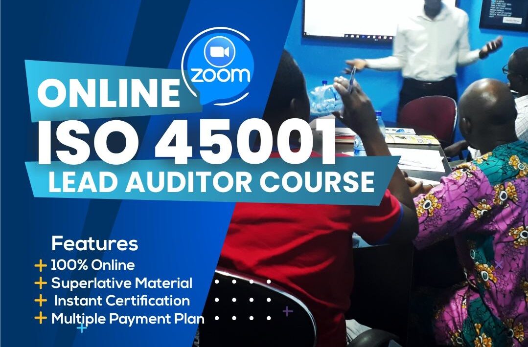 is0 45001 occupational health and safety management system (ohsms) zoom virtual training