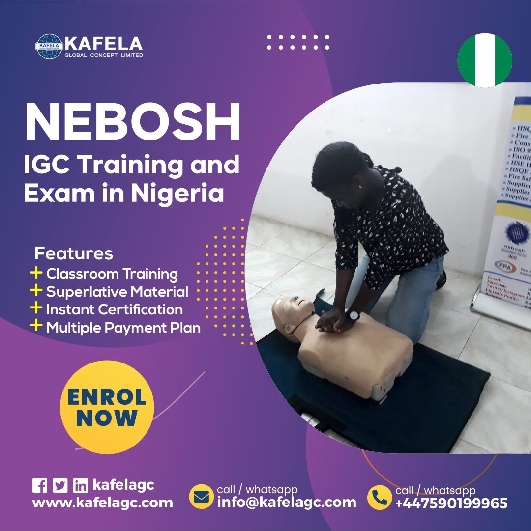 nebosh igc training and exam in nigeria